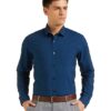 Men's Solid Cotton Rich Formal Shirt | Plain | Full Sleeve-Regular Fit (Available in Plus Size)